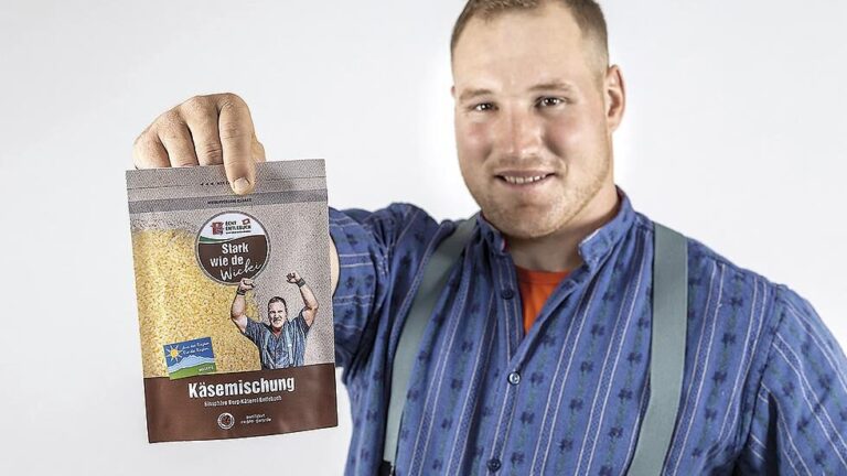 Joel Wicki Zeigt Kaeseemischung